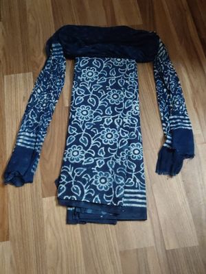 Cotton Suit Chiffon Dupatta